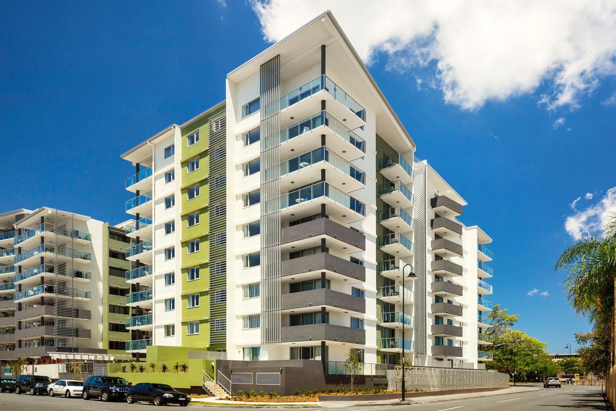 Aparthotel Quest Breakfast Creek Brisbane Exterior foto